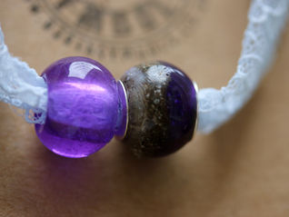 Commissioned Work - Ashes Memorial Pandora Beads