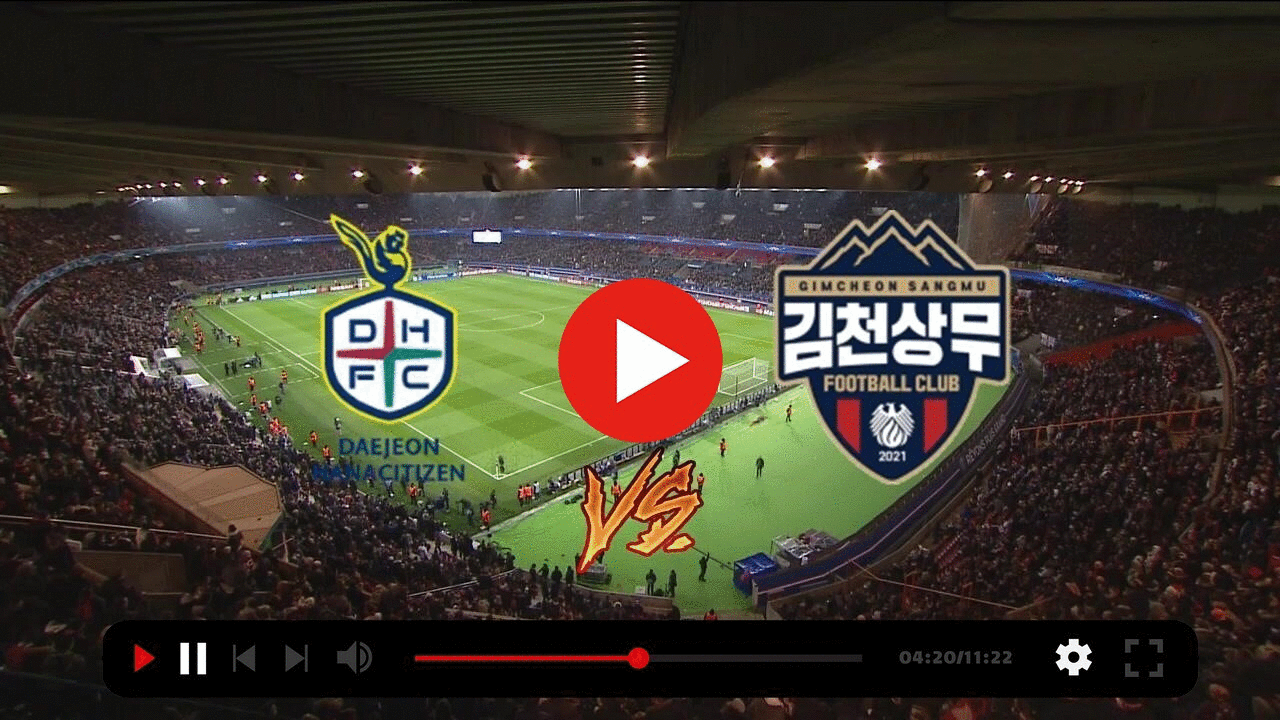 (((개울!!!))) 대전 대 김천상무 26 10월 2022 content media