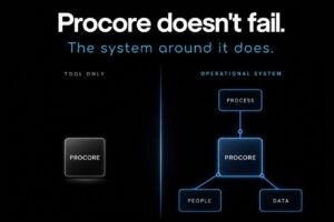 Why Procore Implementation Is More Than Turning on the Software