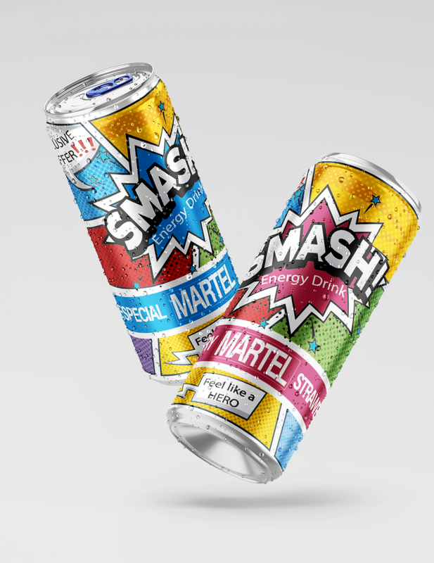 Diseño de producto. Smash Energy Drink