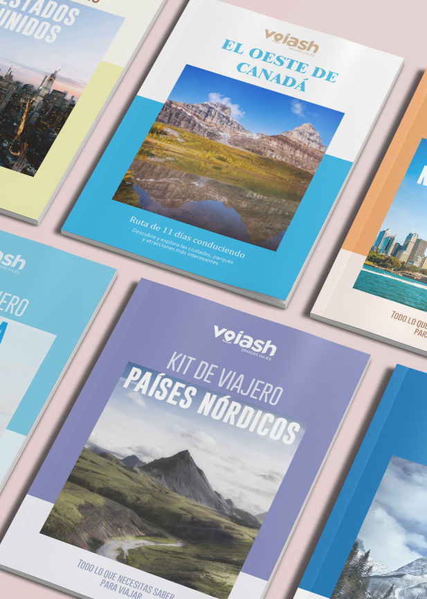 Diseño de portadas para Kit de Viaje