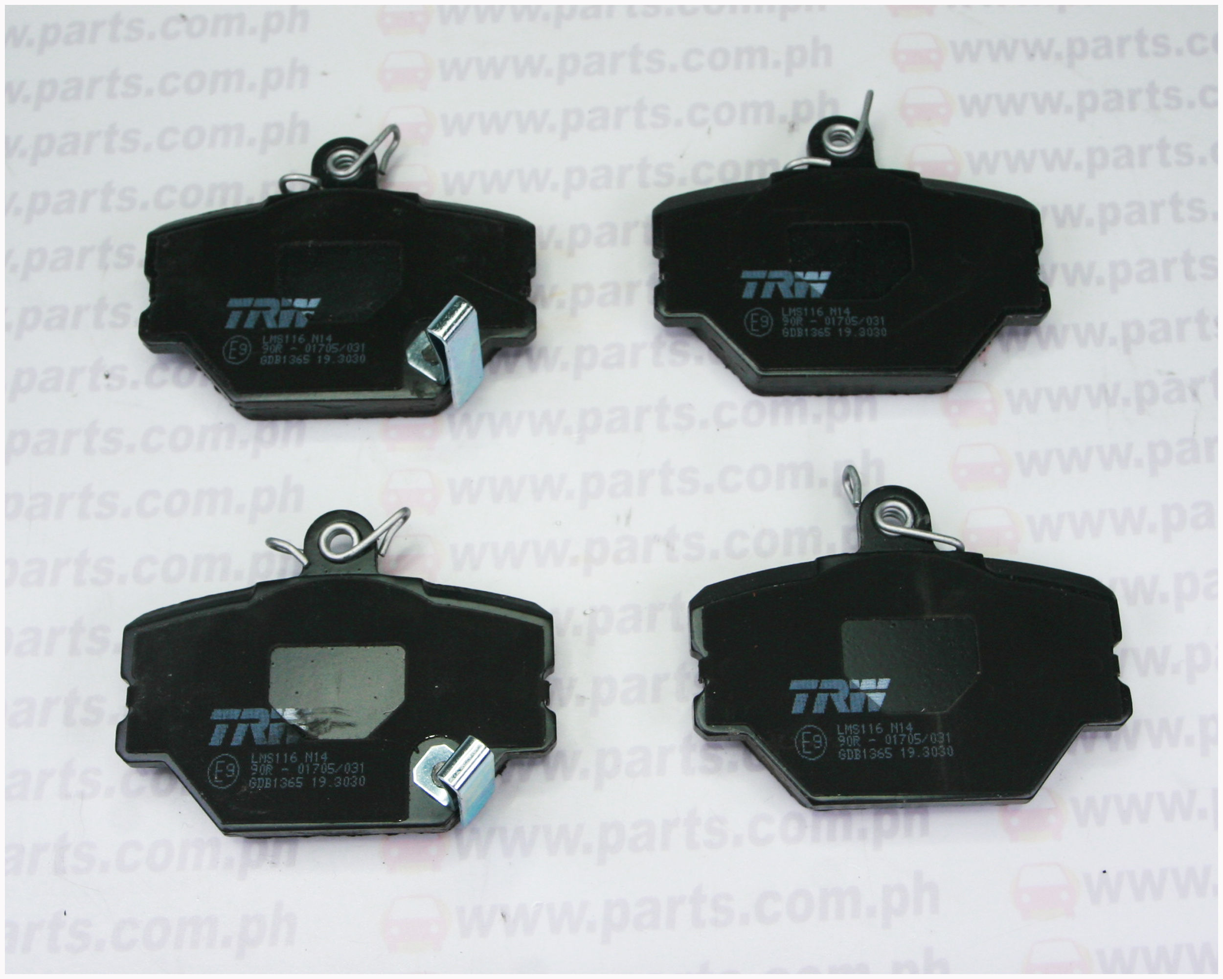 BRAKE PAD FRONT -  MERCEDES BENZ SMART 07-