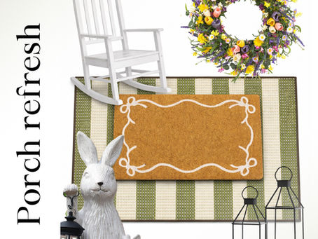 Sunday Shares- Spring Porch Refresh That Feels Fresh 🌸🪴(Without Overspending)