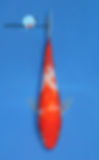 5 1/2" Ginrin Kohaku #akfS609