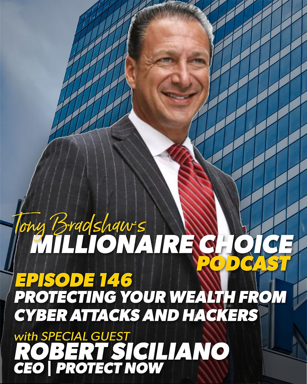 EP146: Protecting Your Wealth from Cyber Attacks and Hackers | Robert Siciliano | Protect Now