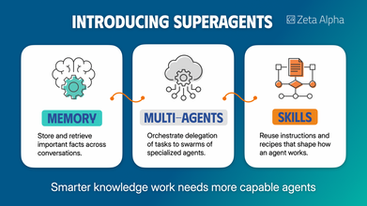 Zeta Alpha launches Superagents