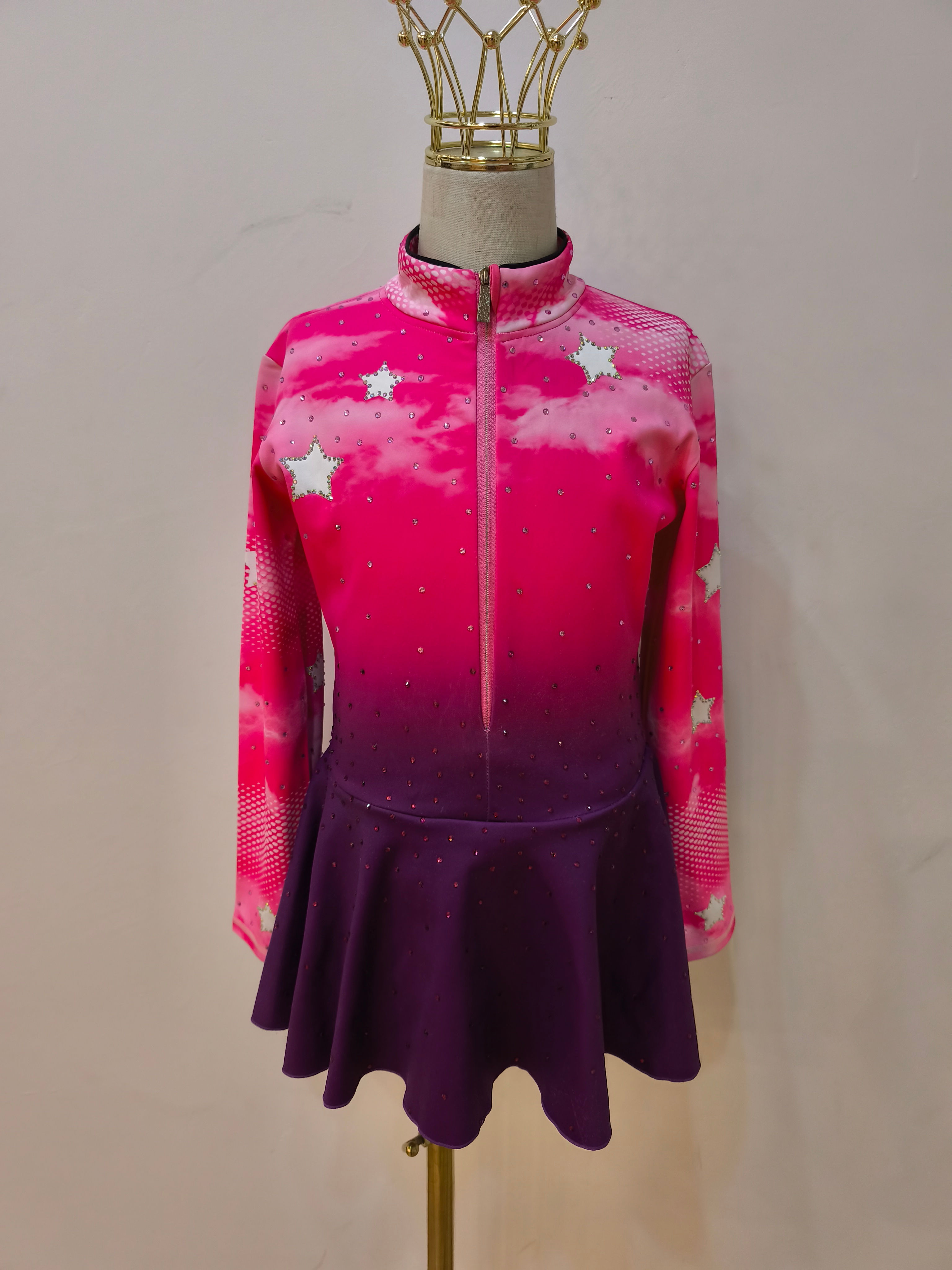 Violet Sparkle Training dress
