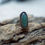Thumbnail: Crysoprase Mountain Band Ring Size 8.75