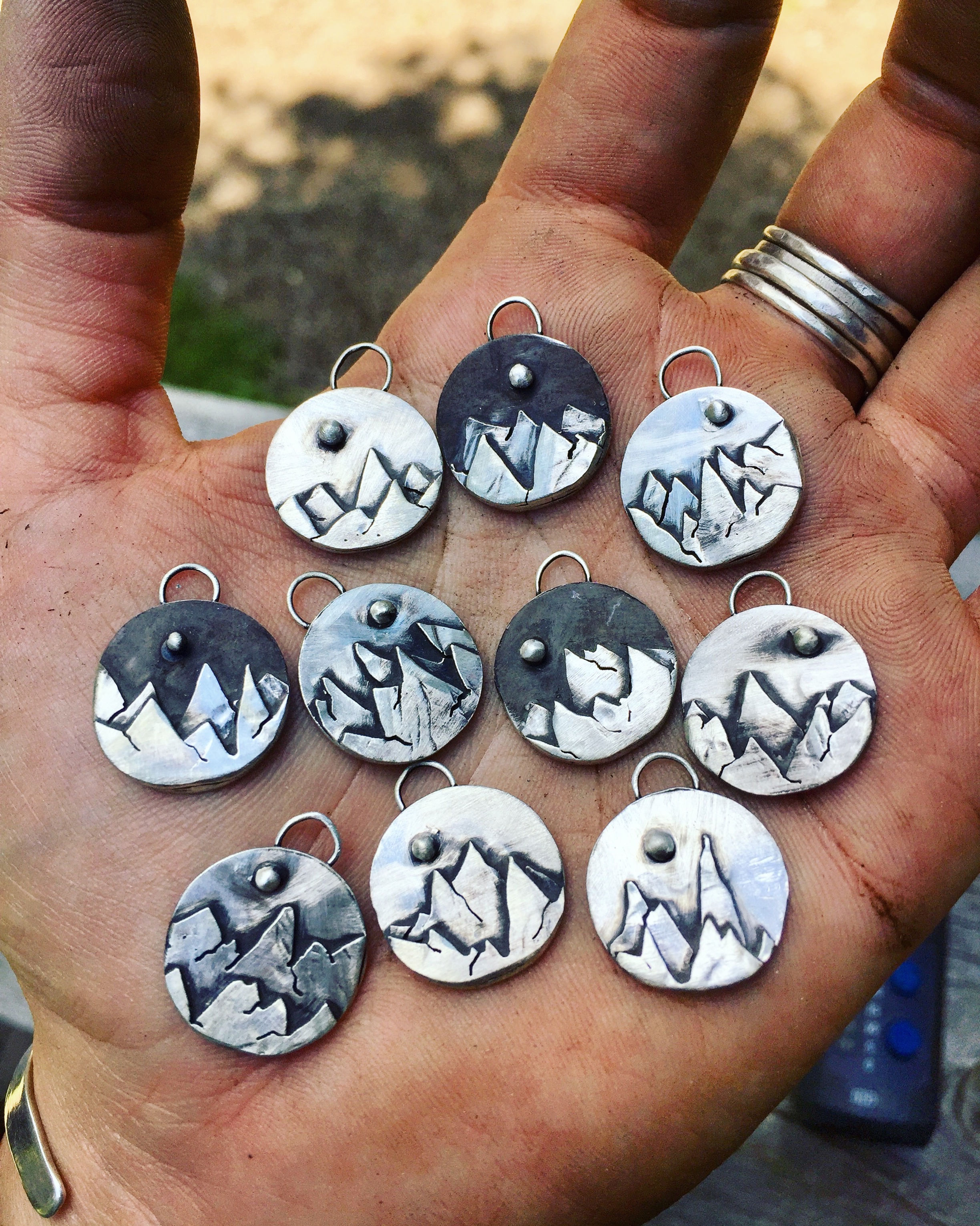 Mountain Love Pendants