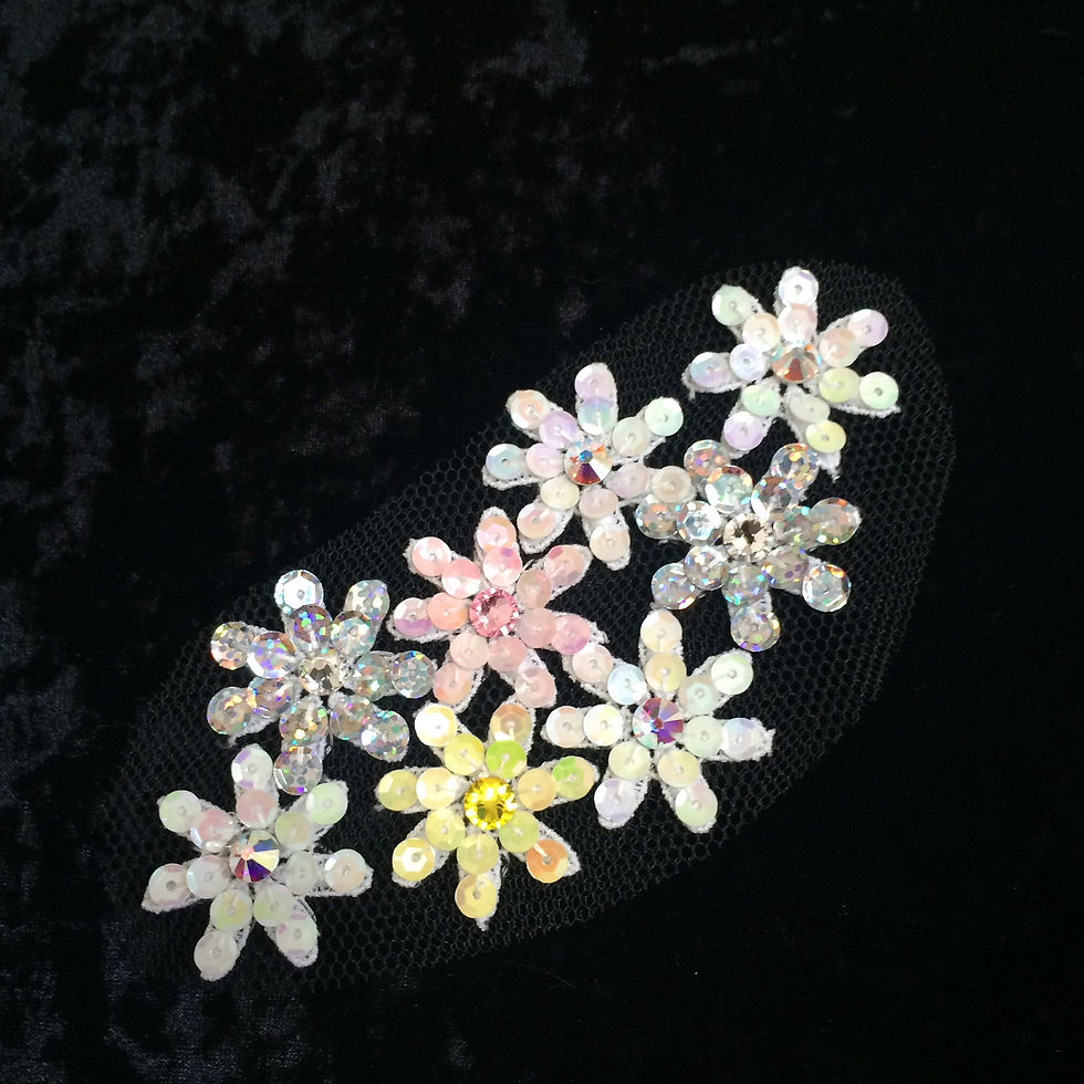 ソロトワール用髪飾り