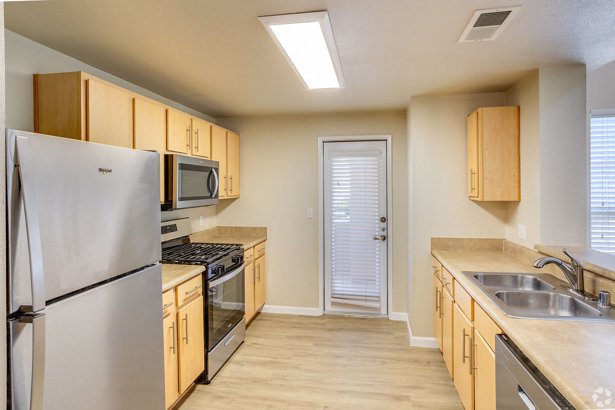 Fully-equipped modern kitchen