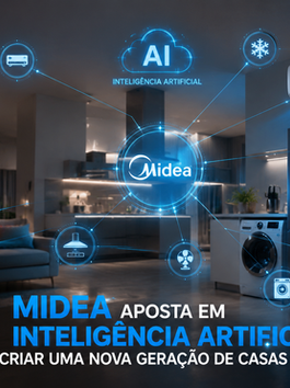 Midea aposta em inteligência artificial para criar uma nova geração de casas inteligentes