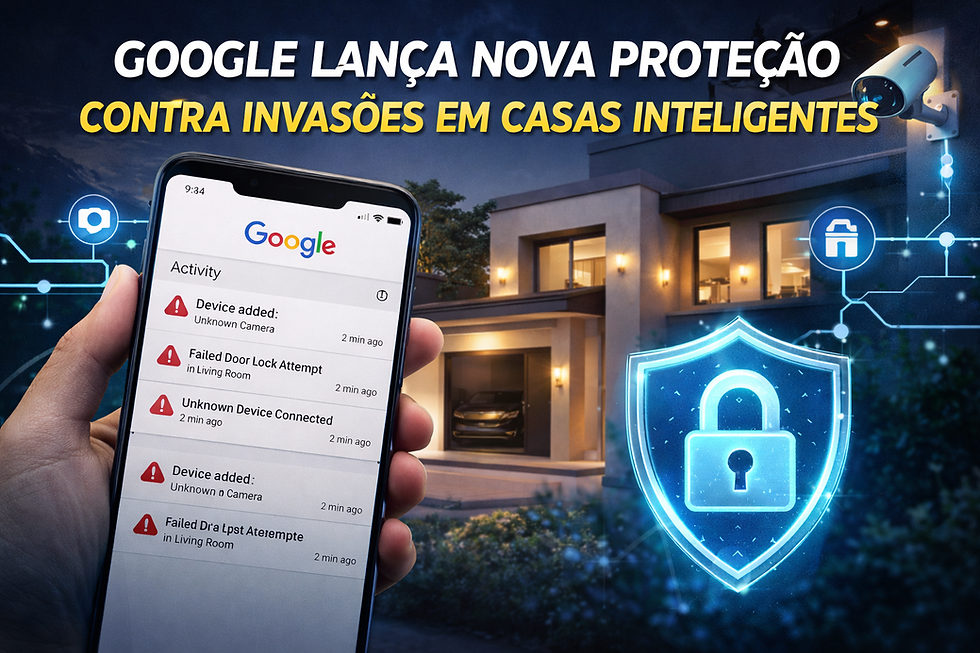 Google lança nova proteção contra invasões em casas inteligentes