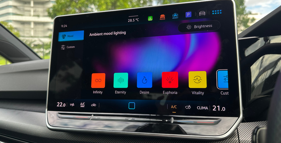 Volkswagen Golf R Line Ambient Lights