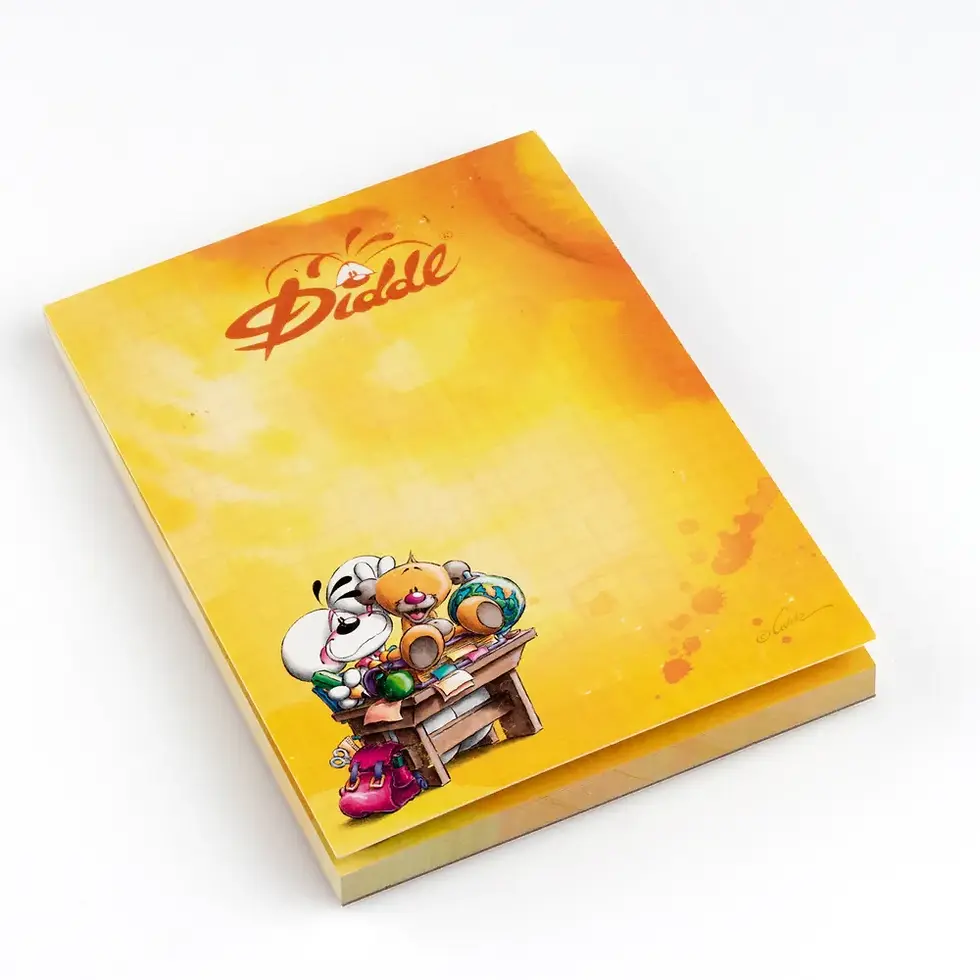 Bloc-parfumé-A6-Diddl-Pimboli-Jaune