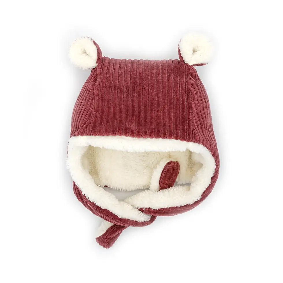 Bonnet-velours-framboise-Rien-que-des-bêtises