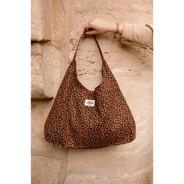 Sac-ALMA-Léopard-Marron-Amour-Toujours-Mon-petit-Léon