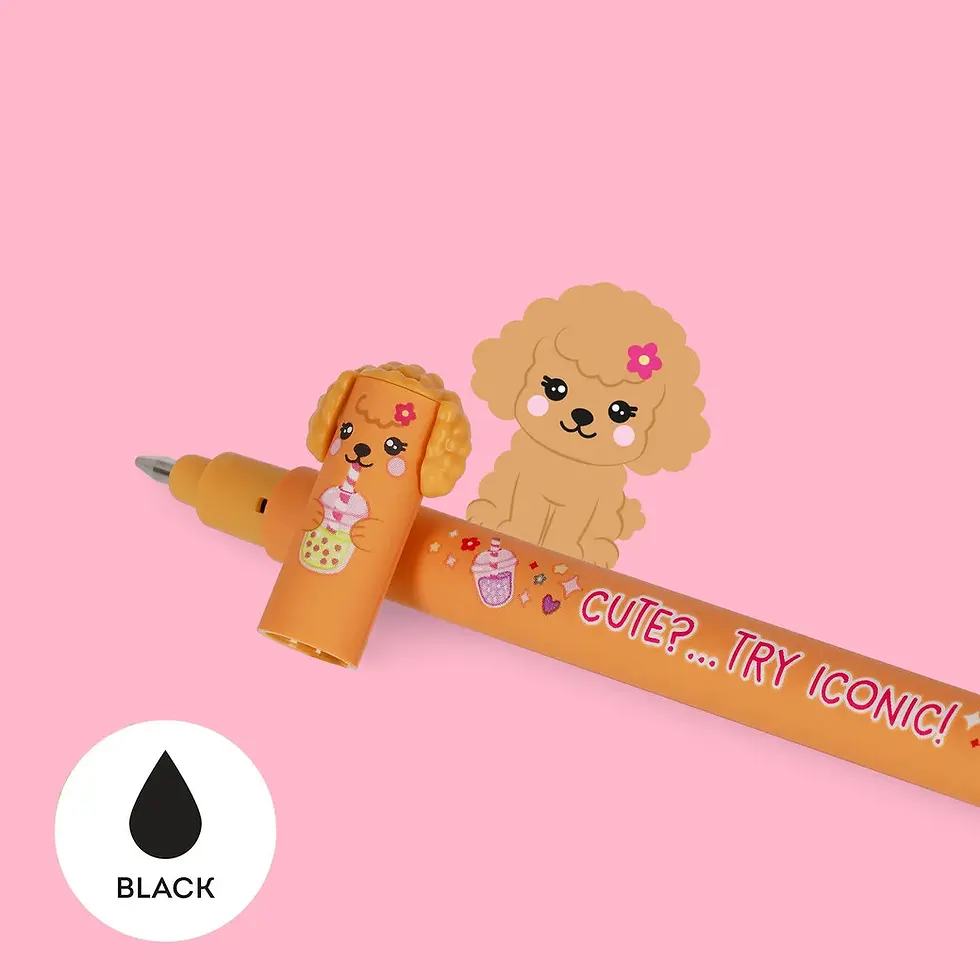 Miniature : Set-3-Stylos-Effaçables-Fur-ever-Friends-Legami