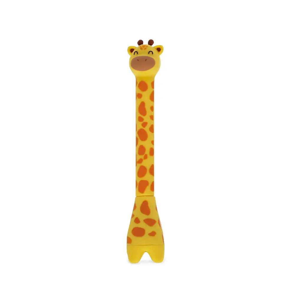 Miniature : Stylo-à-bille-Giraffe-avec-base-Stand-Ink-Ovation-Legami