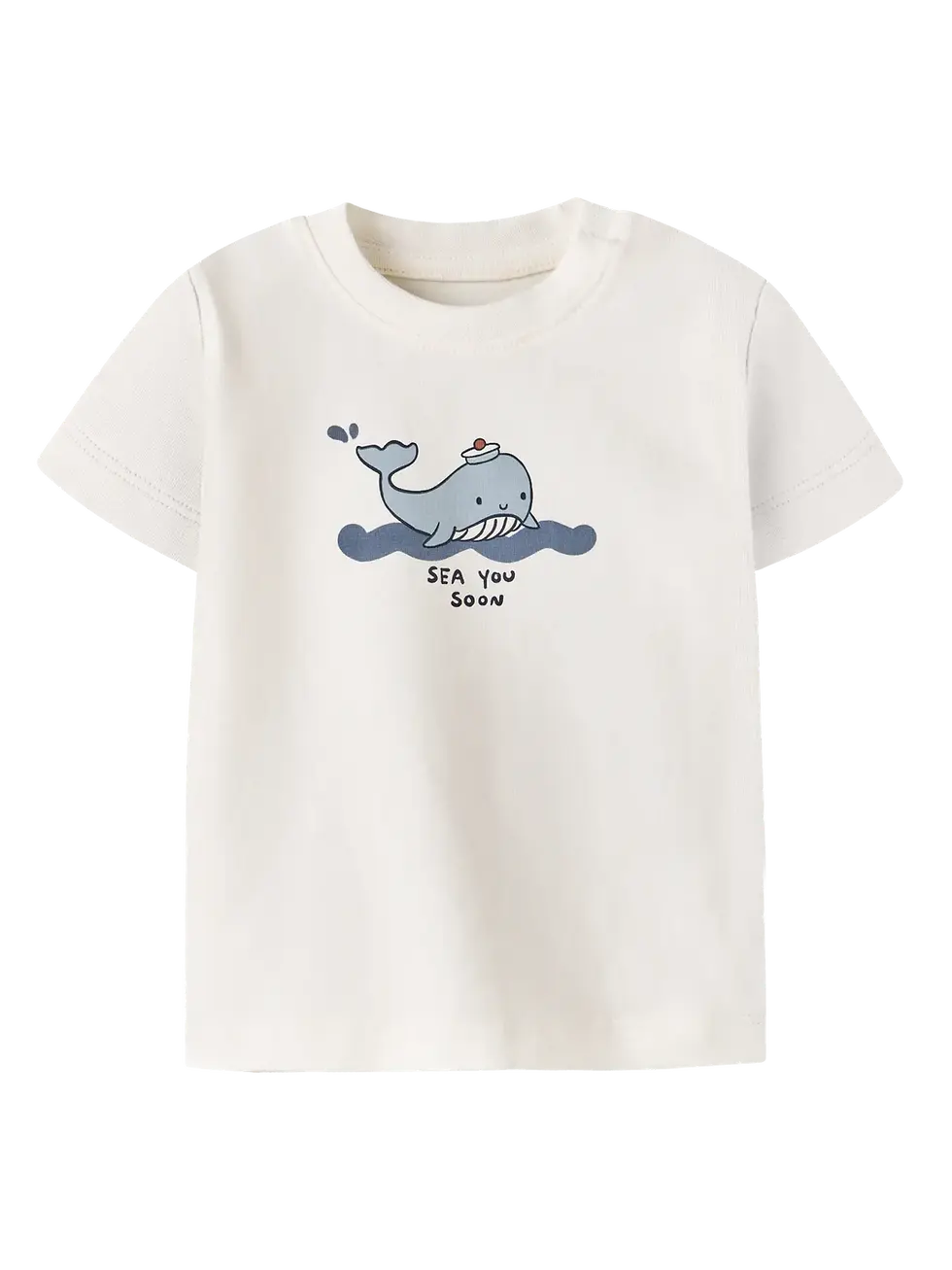 T-shirt-bébé-Fallon-blanc-baleine-Name-it