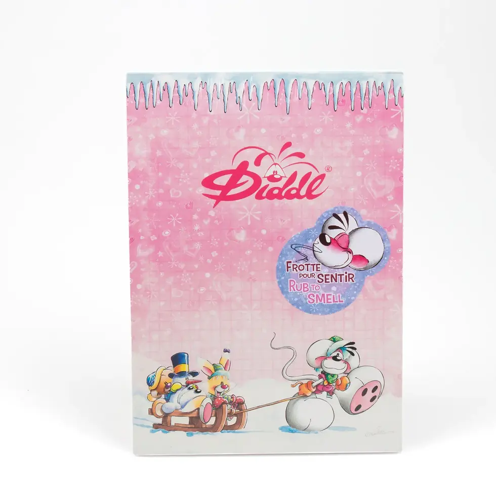 Bloc-parfumé-A5-Diddl-Rose-Barbe-à-papa