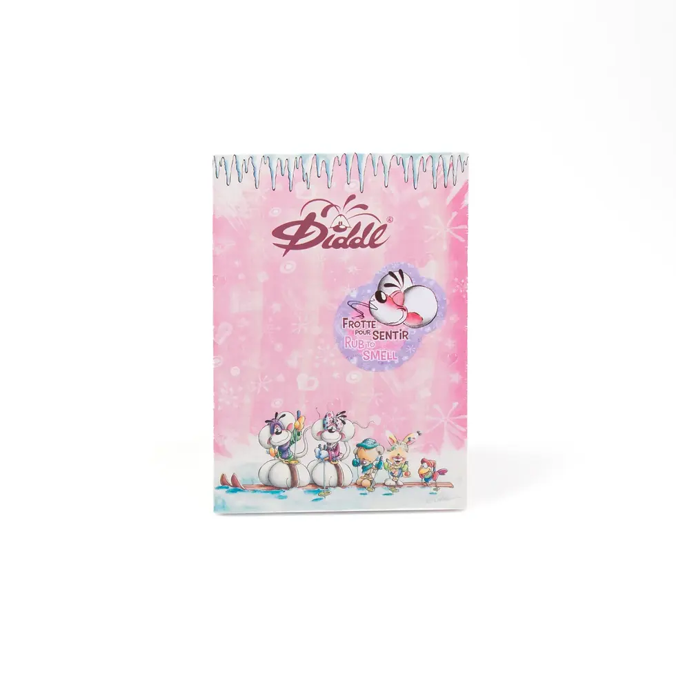 Bloc-parfumé-A6-Diddl-Rose-Cerise
