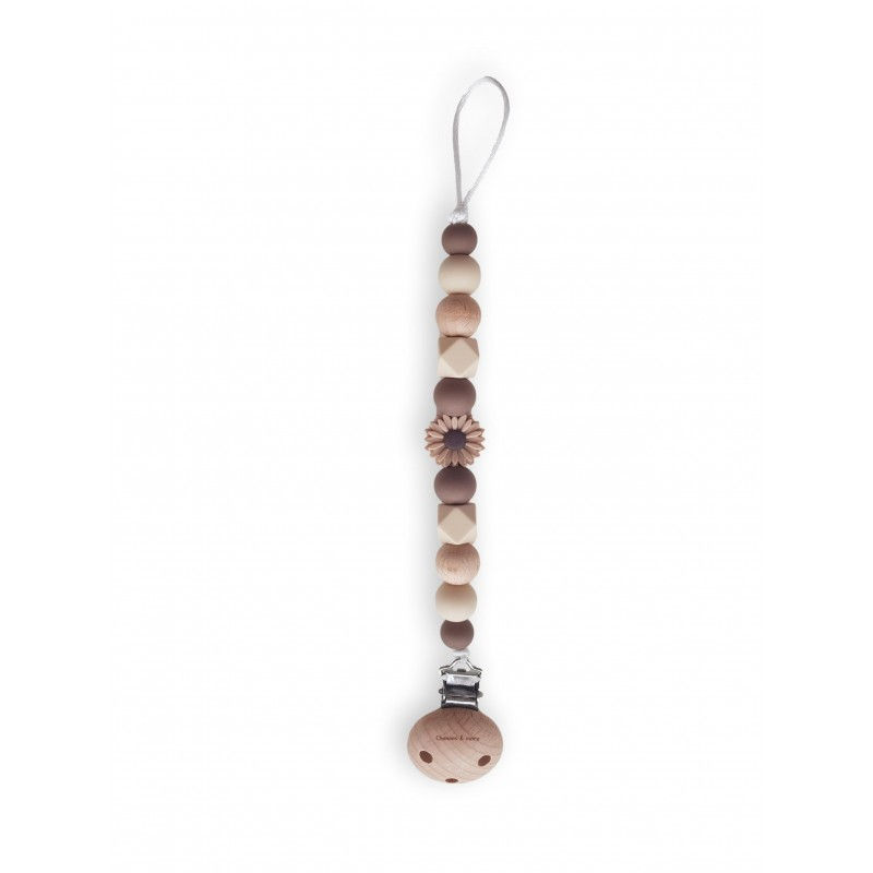 Attache-tétine-Daisy-Wood-Brown-Chewies-and-More