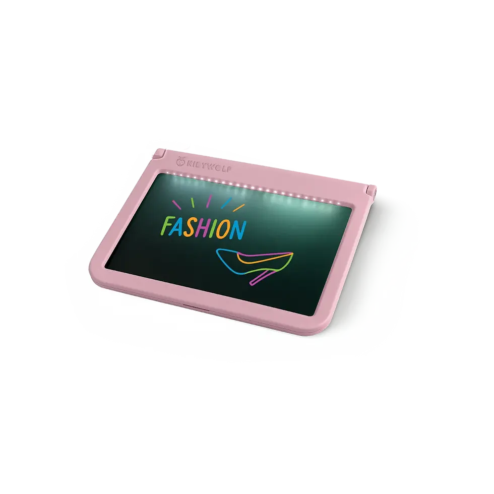 Miniature : Kidydraw-proTablette-lumineuse-rose-Kidywolf