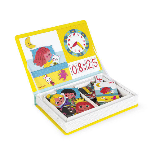 Miniature : Magnéti'book j’apprends l’heure 75 magnets - Janod