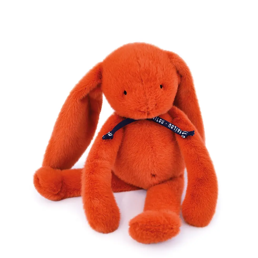 Peluche-Lapin-Méloé-potiron-37-cm-Maïlou