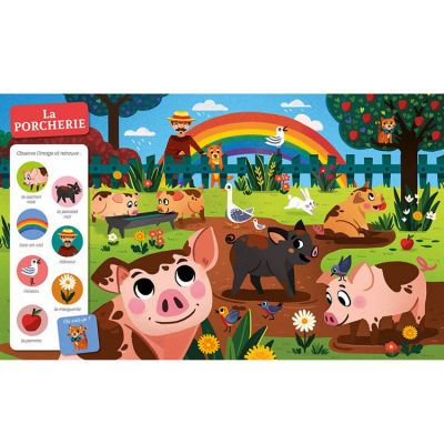 Miniature : Livre Cherche et trouve des tout-petits A la ferme - Auzou