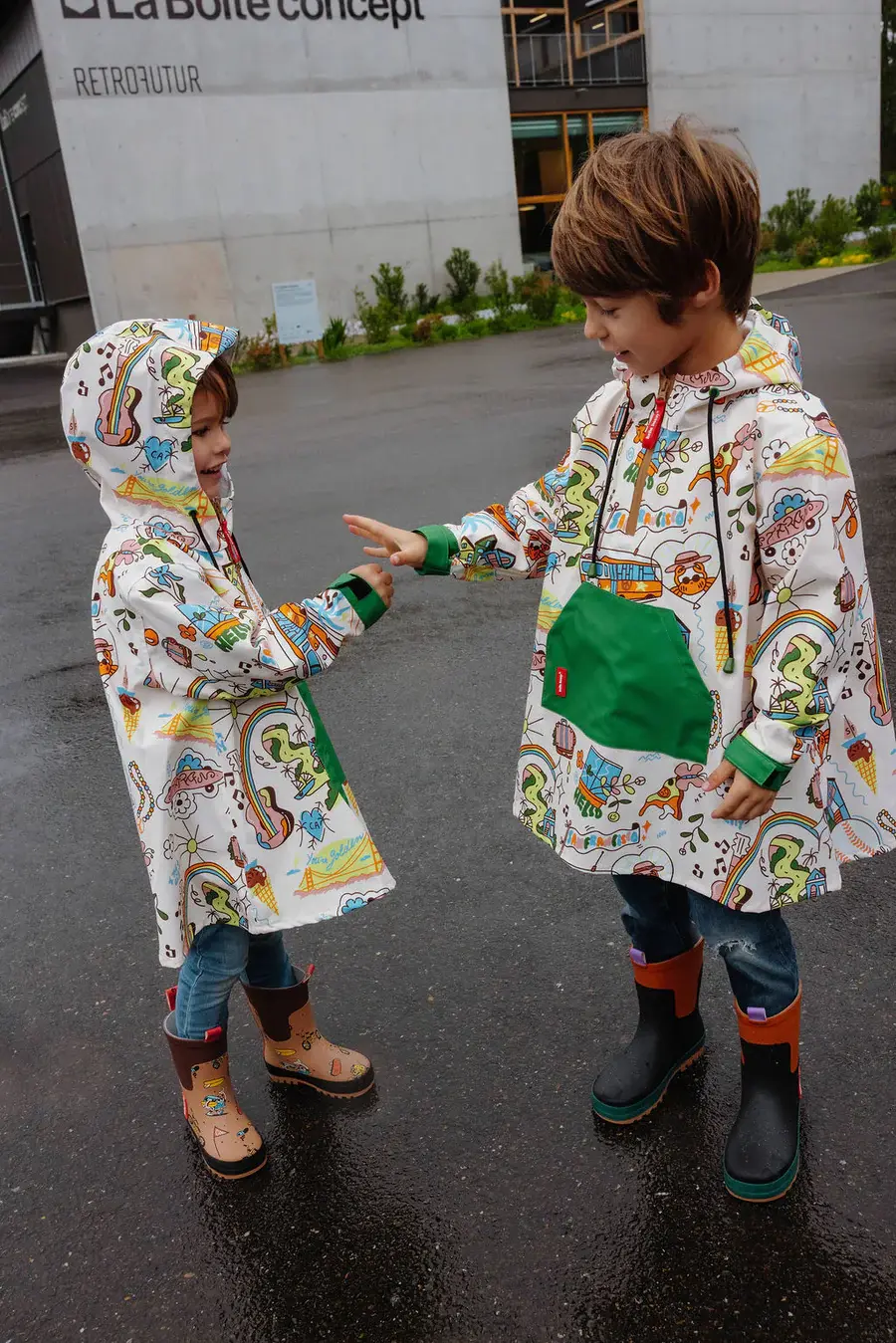 Miniature : Poncho-de-pluie-San-Francisco-Hello-Hossy