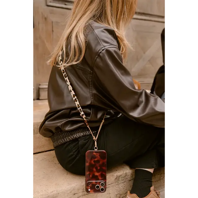 Miniature : Sangle-de-téléphone-Billie-Léopard-Coeur-Mon-petit-Léon