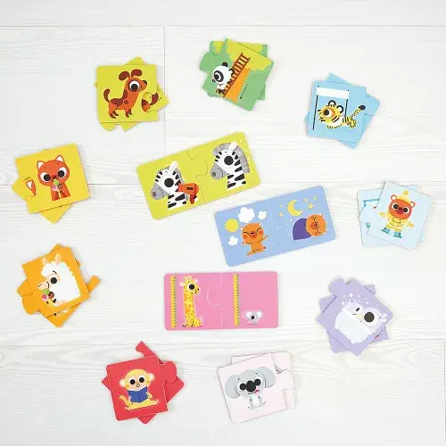 Miniature : Puzzles les contraires - Janod