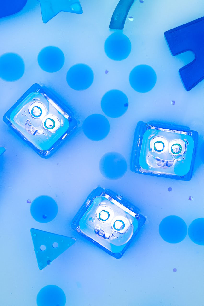 Miniature : Cubes-Blair-bleu-Glo-Pals