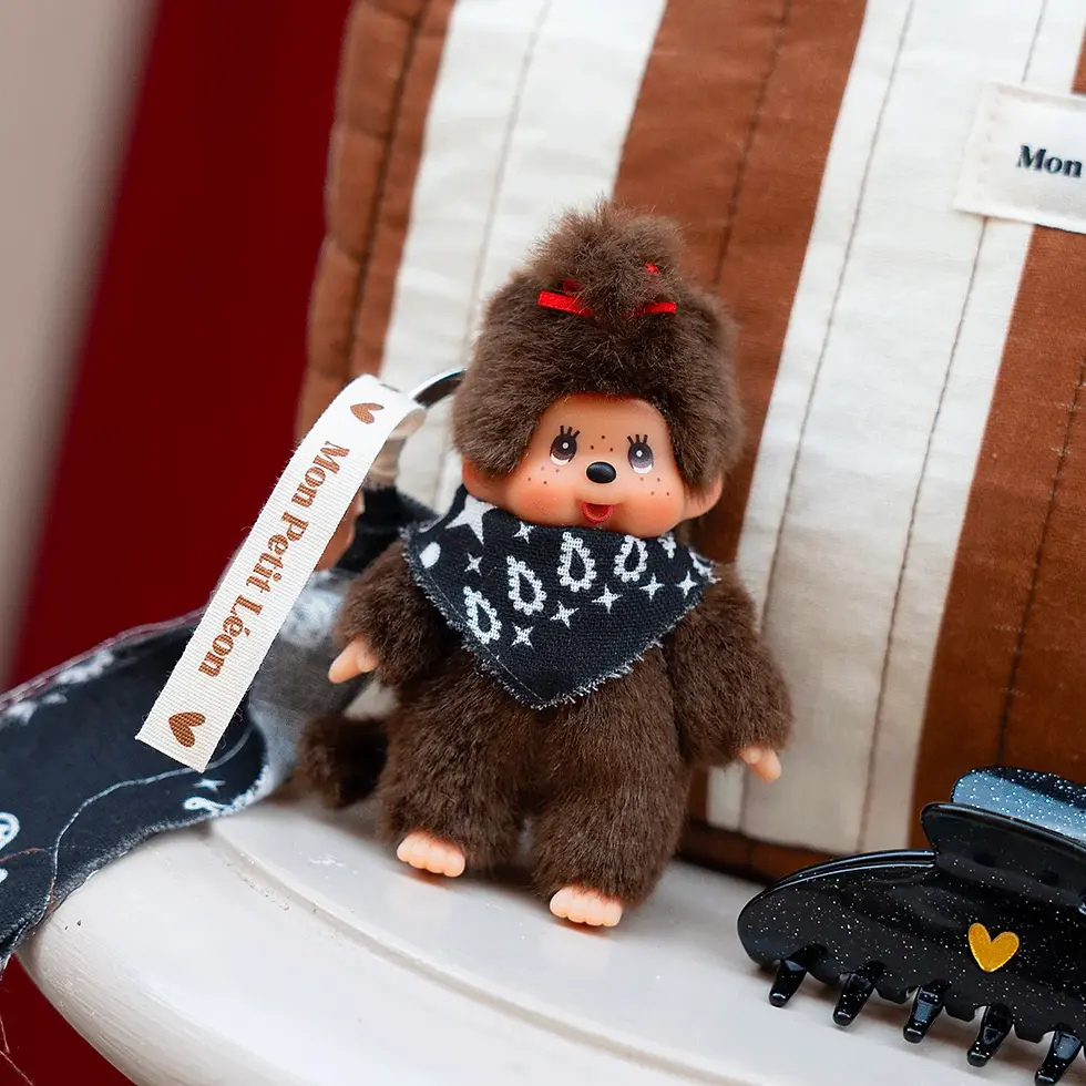 Grigri-Kiki-Mimi-Bandana-noir-Mon-petit-Léon