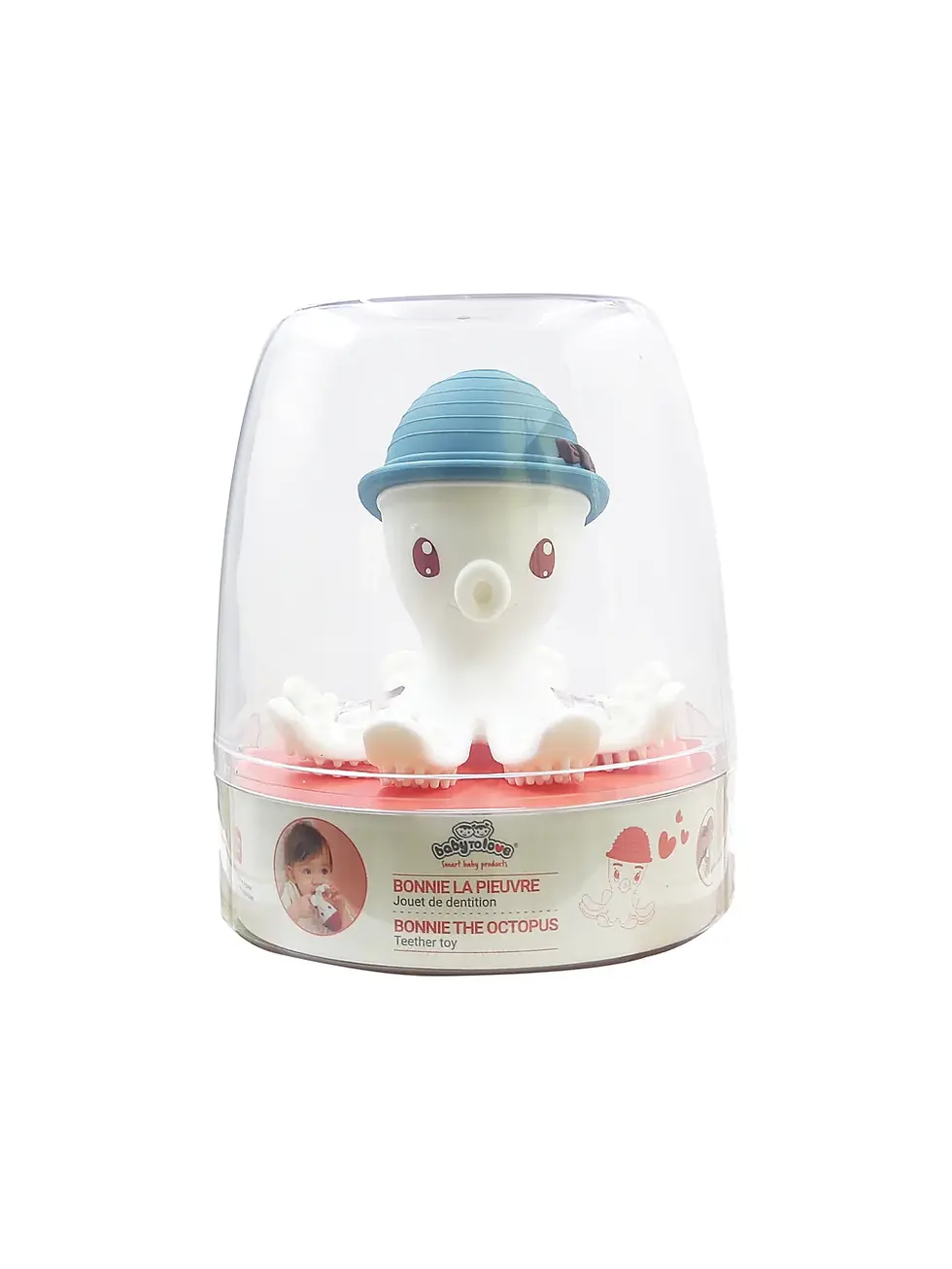 Miniature : Bonnie la pieuvre Bleu niagara - Baby to love