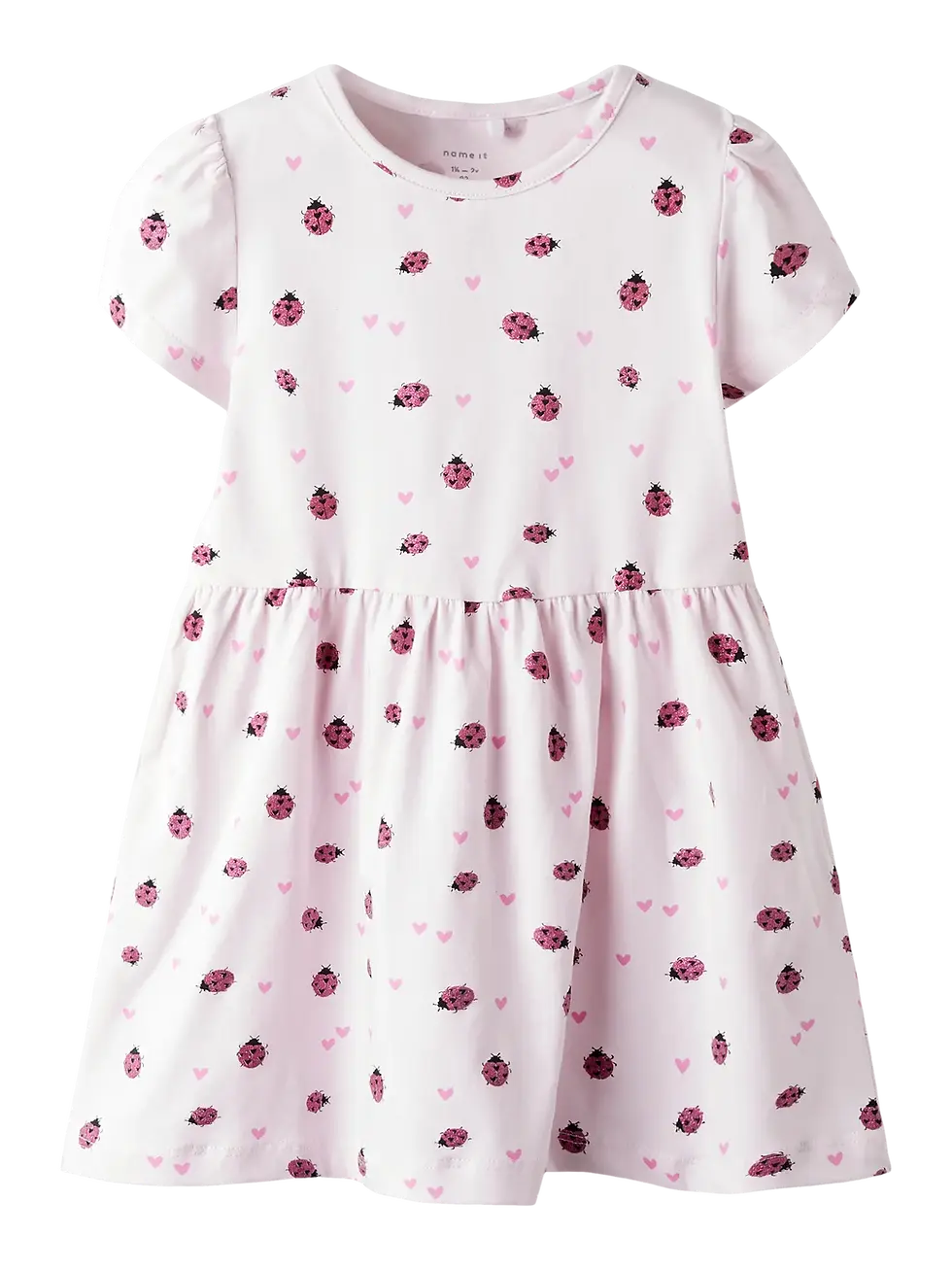 Robe-Filla-rose-coccinelle-Name-it