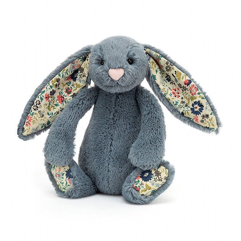 Petit lapin Blossom Dusky blue 18 cm - Jellycat
