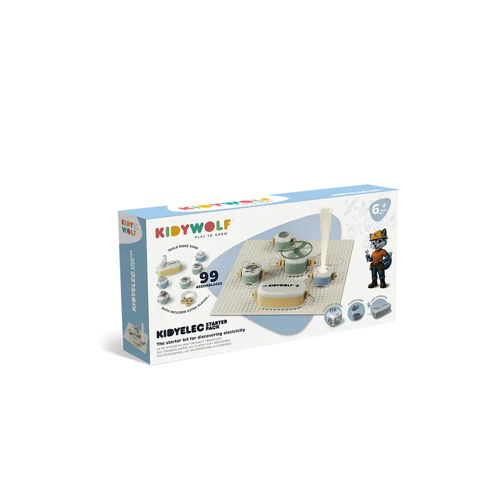 Miniature : Kidyelec-starter-Mon-premier-kit-électricité-Kidywolf