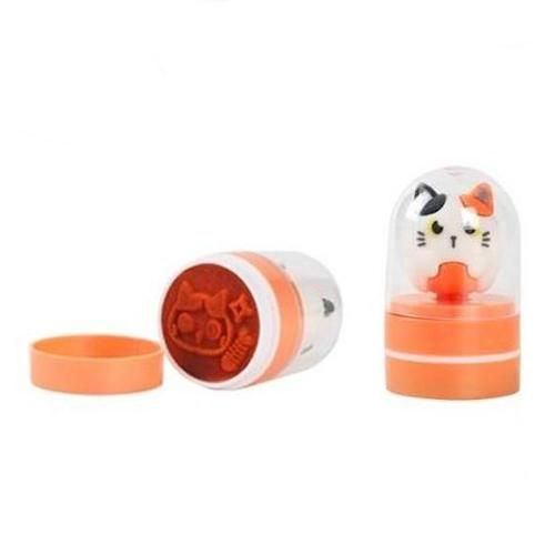 Tampon-encreur-chat-blanc-I-Total
