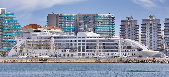 The 'permanently moored' hotel