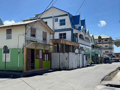 Colonial town buildings