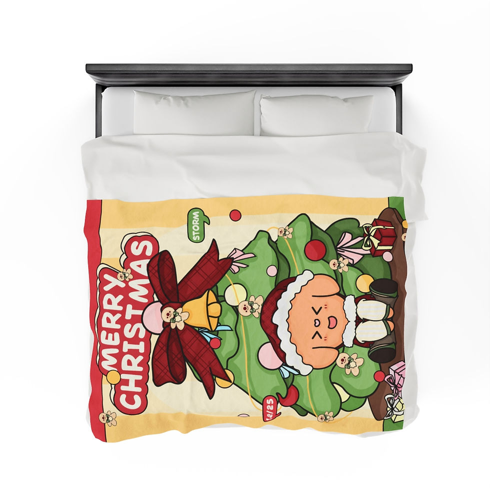 Thumbnail: Holiday Special- Velveteen Plush Blanket