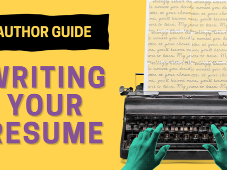 Getting Your Resume (and Everything Else) Right for Your Submission Package