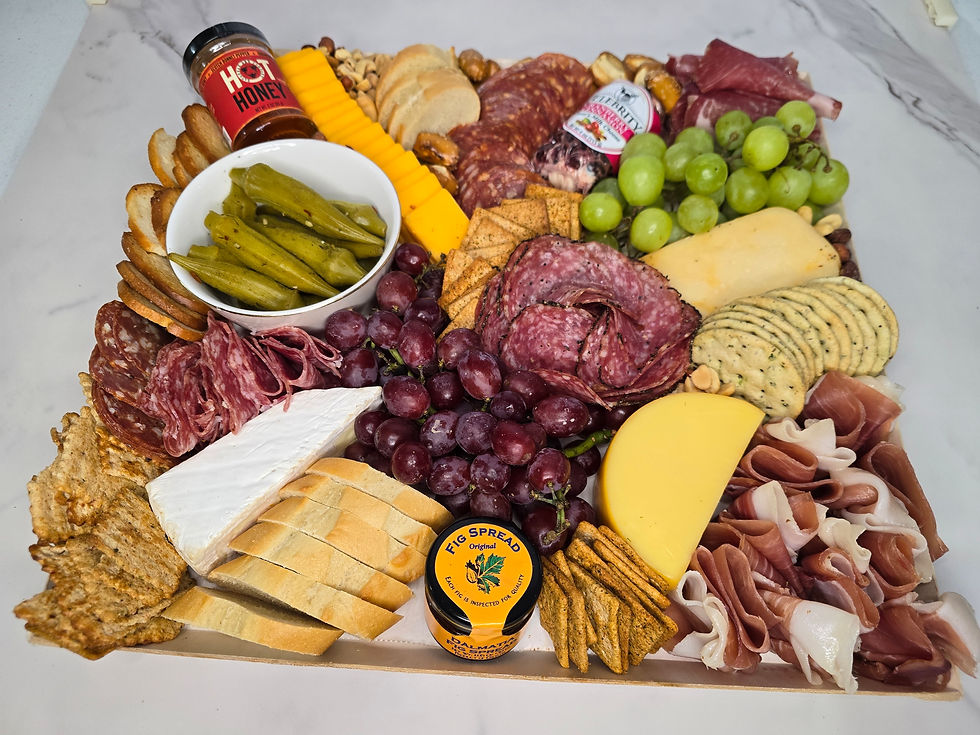 Medium Charcuterie Box serves 8-10 image
