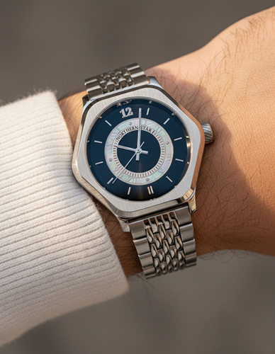 Black Sentinel (Stainless Steel) 40.5mm | Northernstarwatch