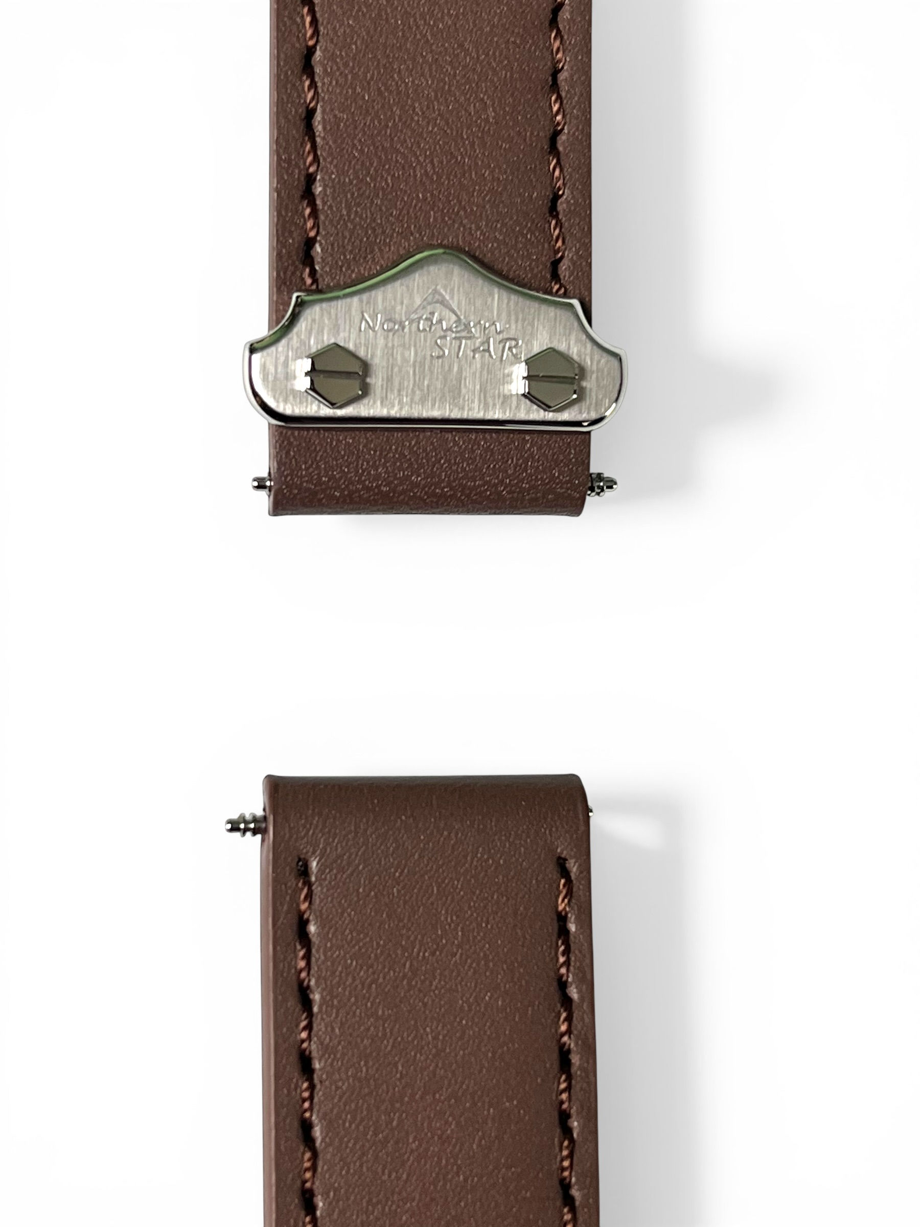 Northern Star Watch Brown Leather Strap