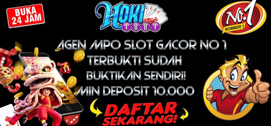 Hoki1881 - Situs Agen Judi Mpo Play Slot Online Gacor Deposit Terkecil dan Terpercaya
