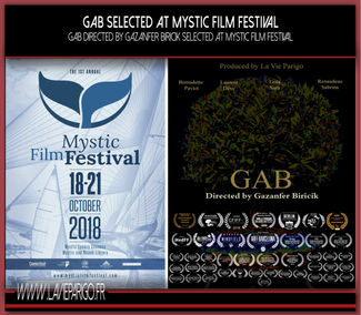 🇫🇷 GAB sélectionné pour le Mystic Film Festival dans le Connecticut au Etats Unis